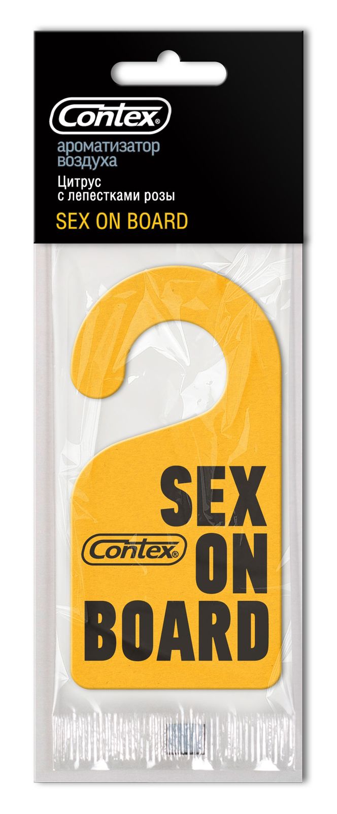 CONTEX SEX ON BOARD Ароматизатор картонный