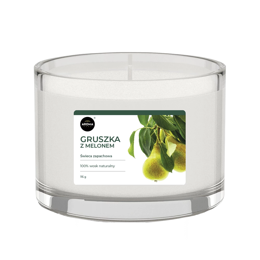 Aroma home BASIC LINE CANDLE  115g Pear with melon